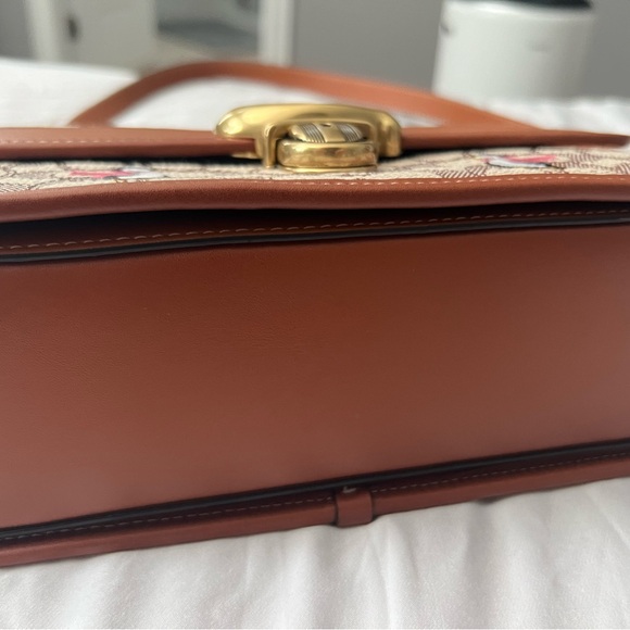 Coach Studio Shoulder Bag In Signature Jacquard With Penguin Motif - Picture 3 of 10